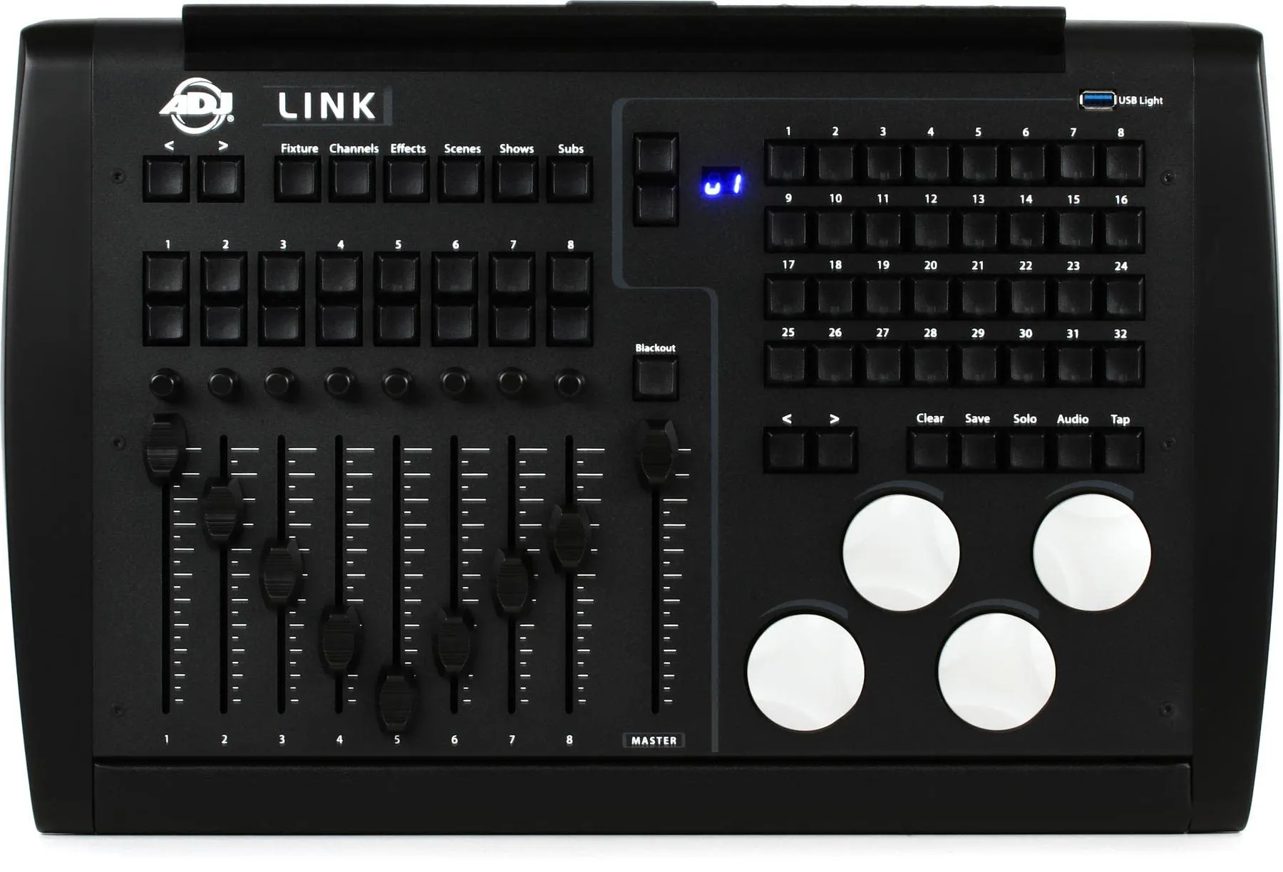 ADJ Link 4-Universe DMX Hardware Controller with WiFi, USB Connectivity, and iPad Compatibility