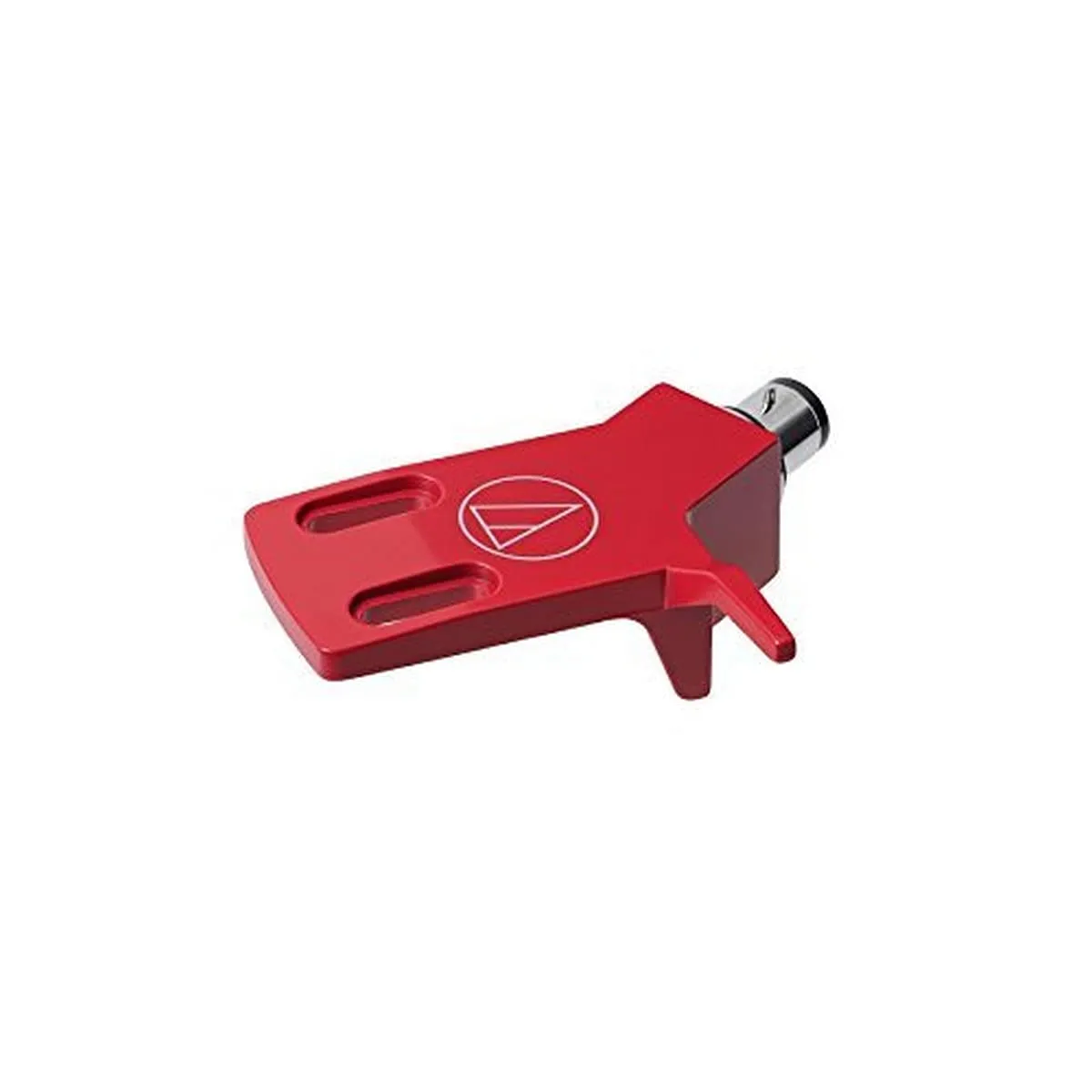 Audio-Technica AT-HS3 Universal Angled Phono Headshell for AT-LP3 Turntable, Red, Lightweight Aluminum