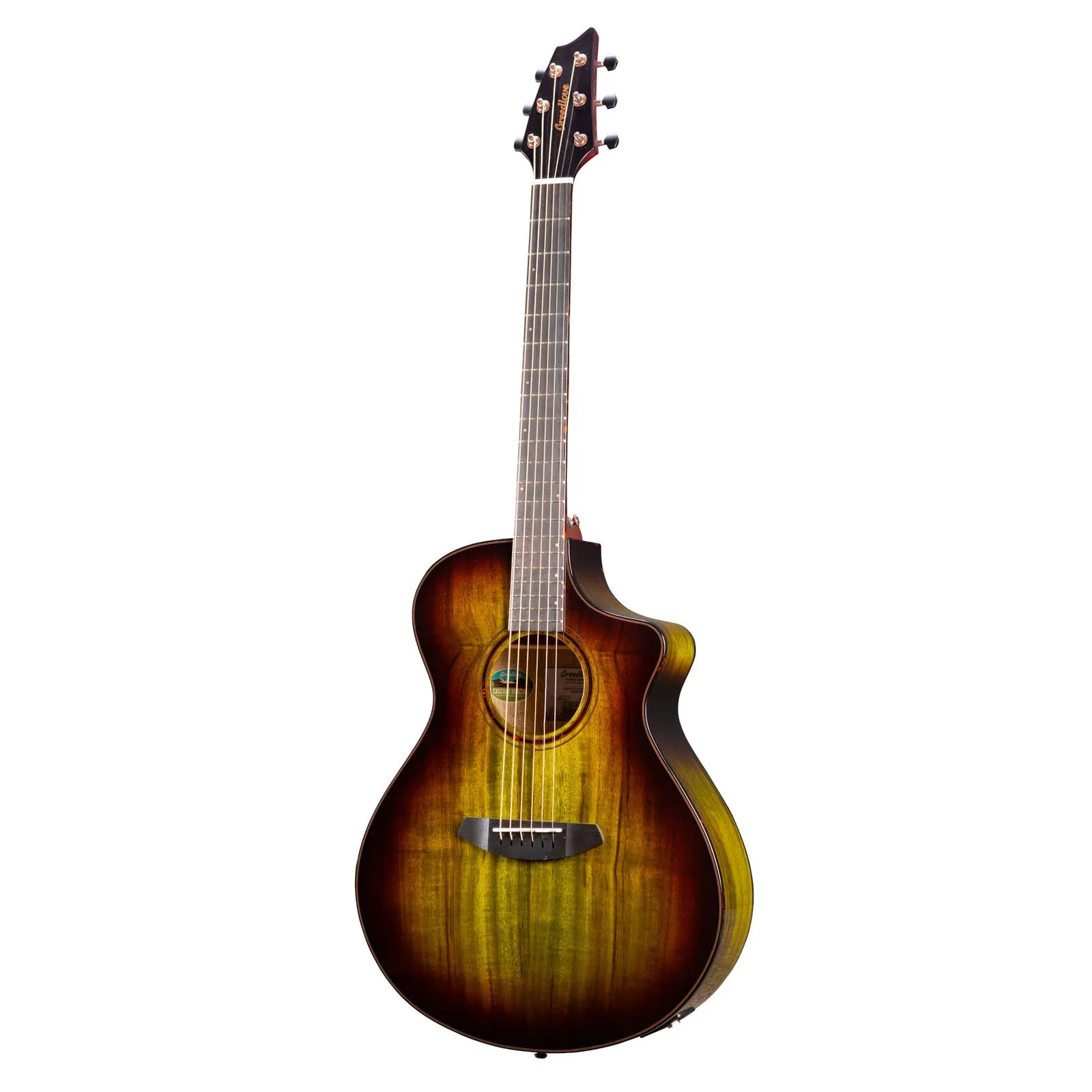 Breedlove Pursuit Exotic S Concert Acoustic Guitar - Myrtlewood, Earthsong, Limited Edition