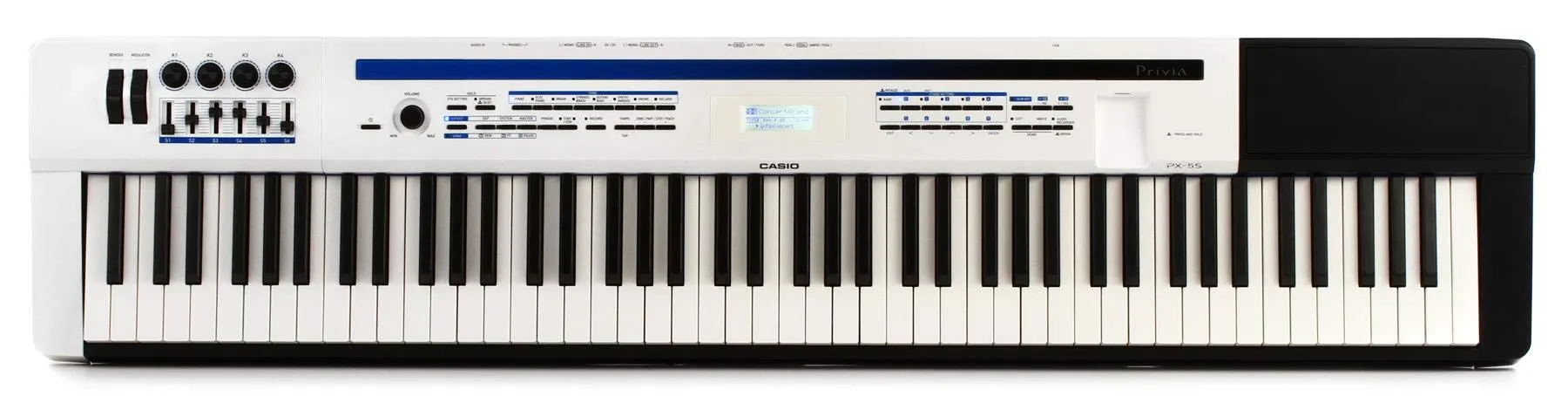 Casio Privia PX-5S 88-Key Digital Piano with Scaled Hammer Action and Extensive Controls