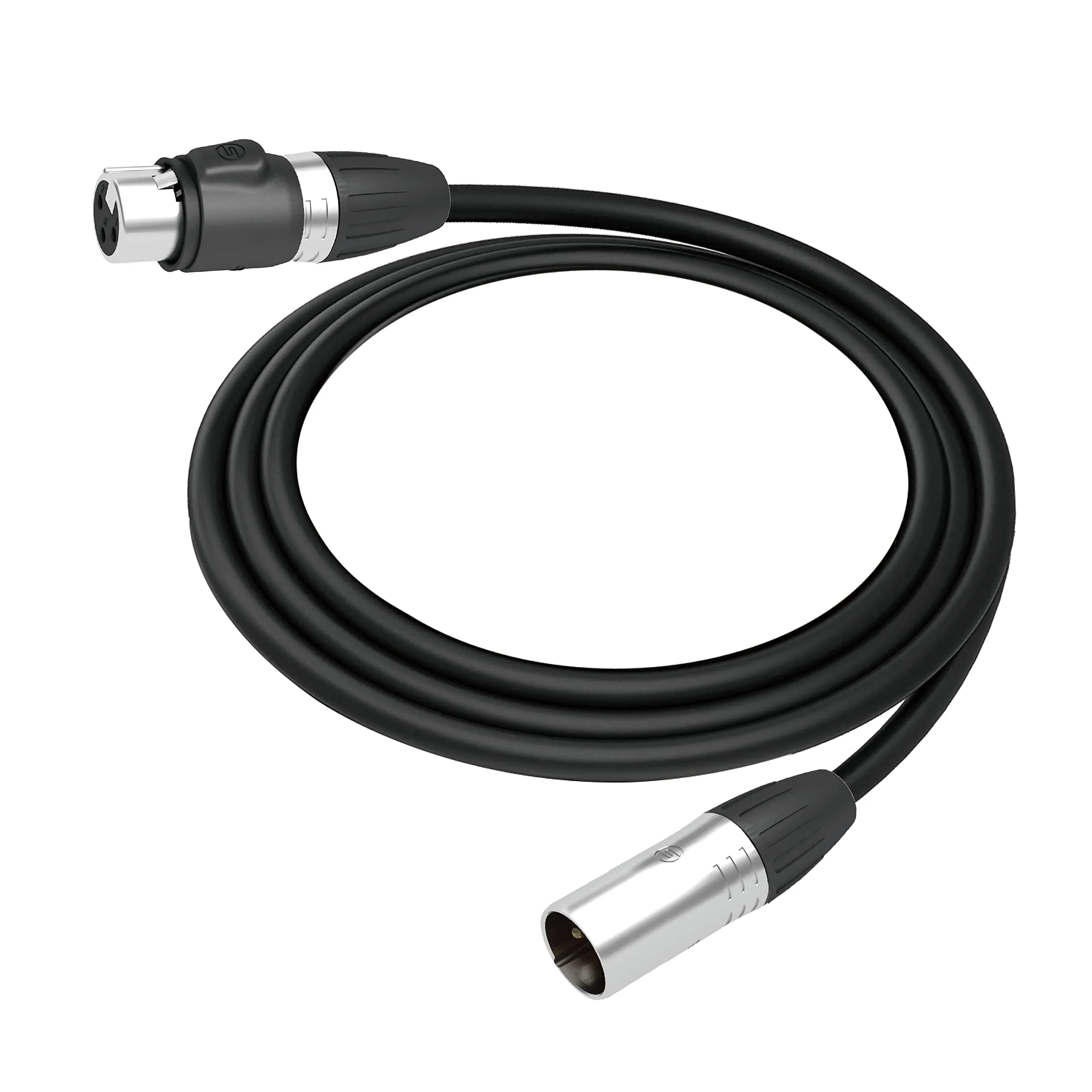 Cosmiconn DMX Cable 1.5M, Professional Seetronic W Series with Gold-Plated XLR Connectors