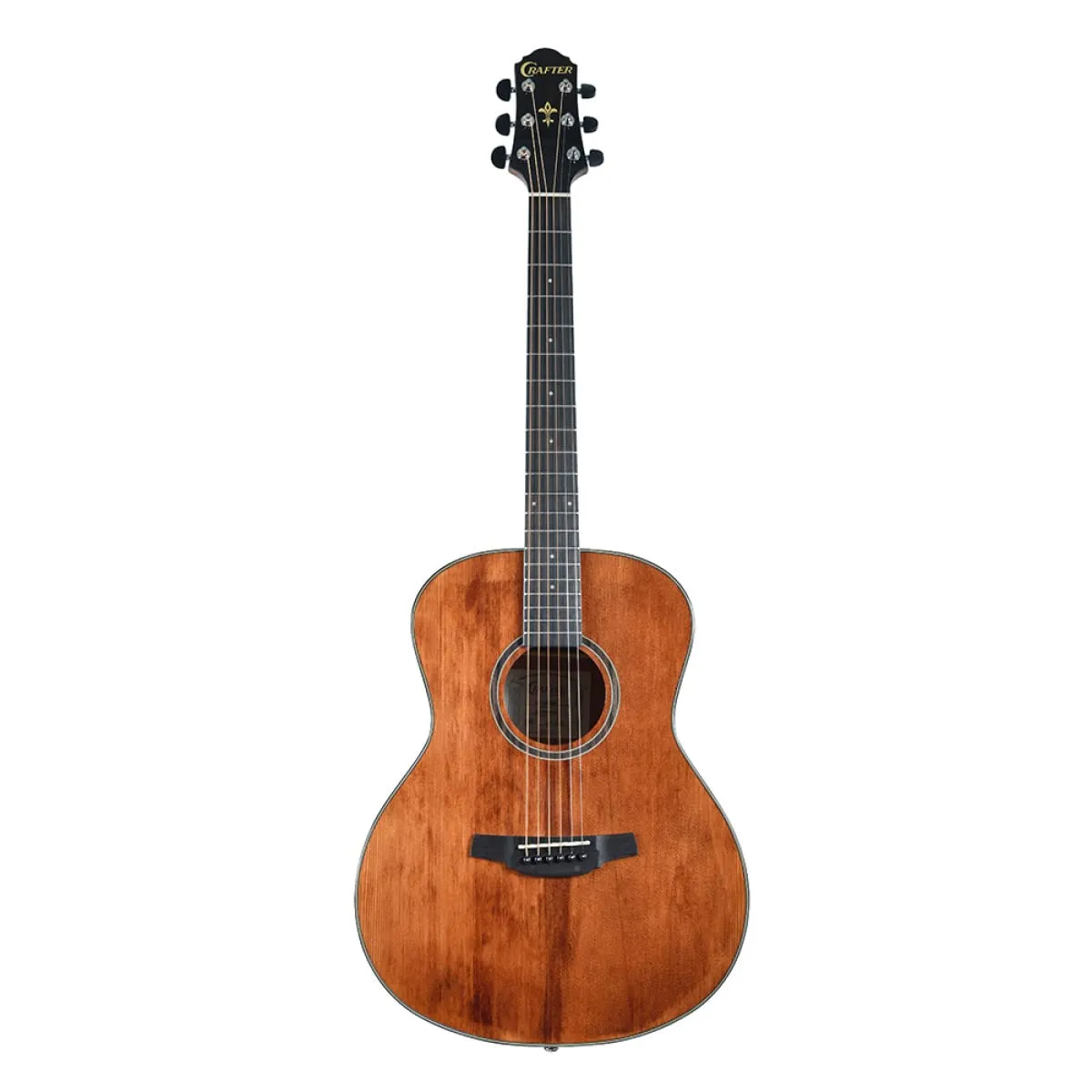 Crafter Guitars 6 String Acoustic Guitar Right Brown HT250-BR High-Quality Craftsmanship