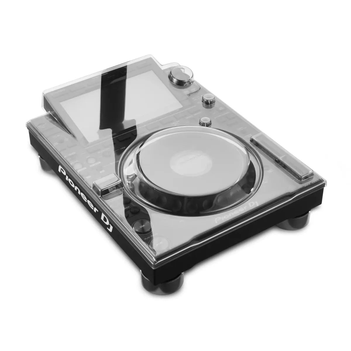 Decksaver DS-PC-CDJ3000 Polycarbonate Cover for Pioneer DJ CDJ-3000, Dust and Impact Protection