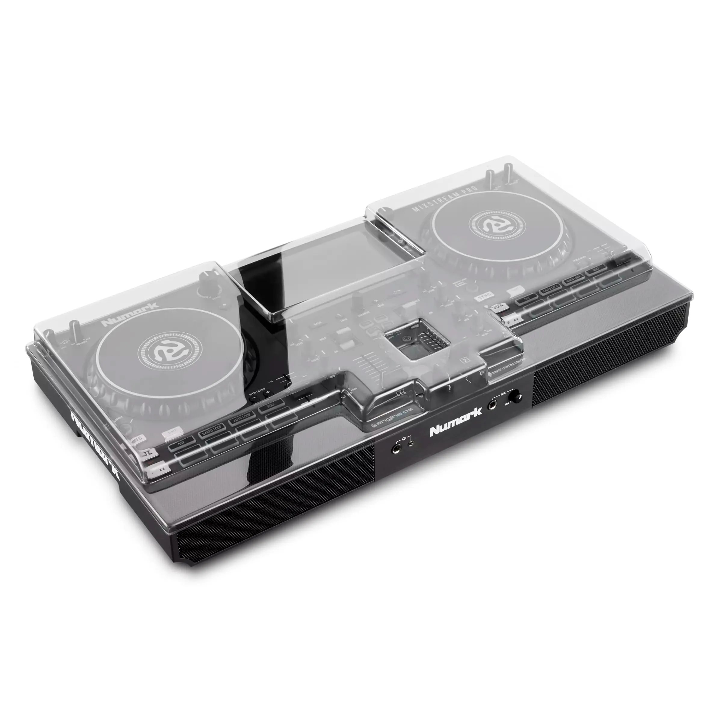 Decksaver DS-PC-MIXSTREAMPRO Polycarbonate Cover for Numark Mixstream Pro, Durable DJ Equipment Protection