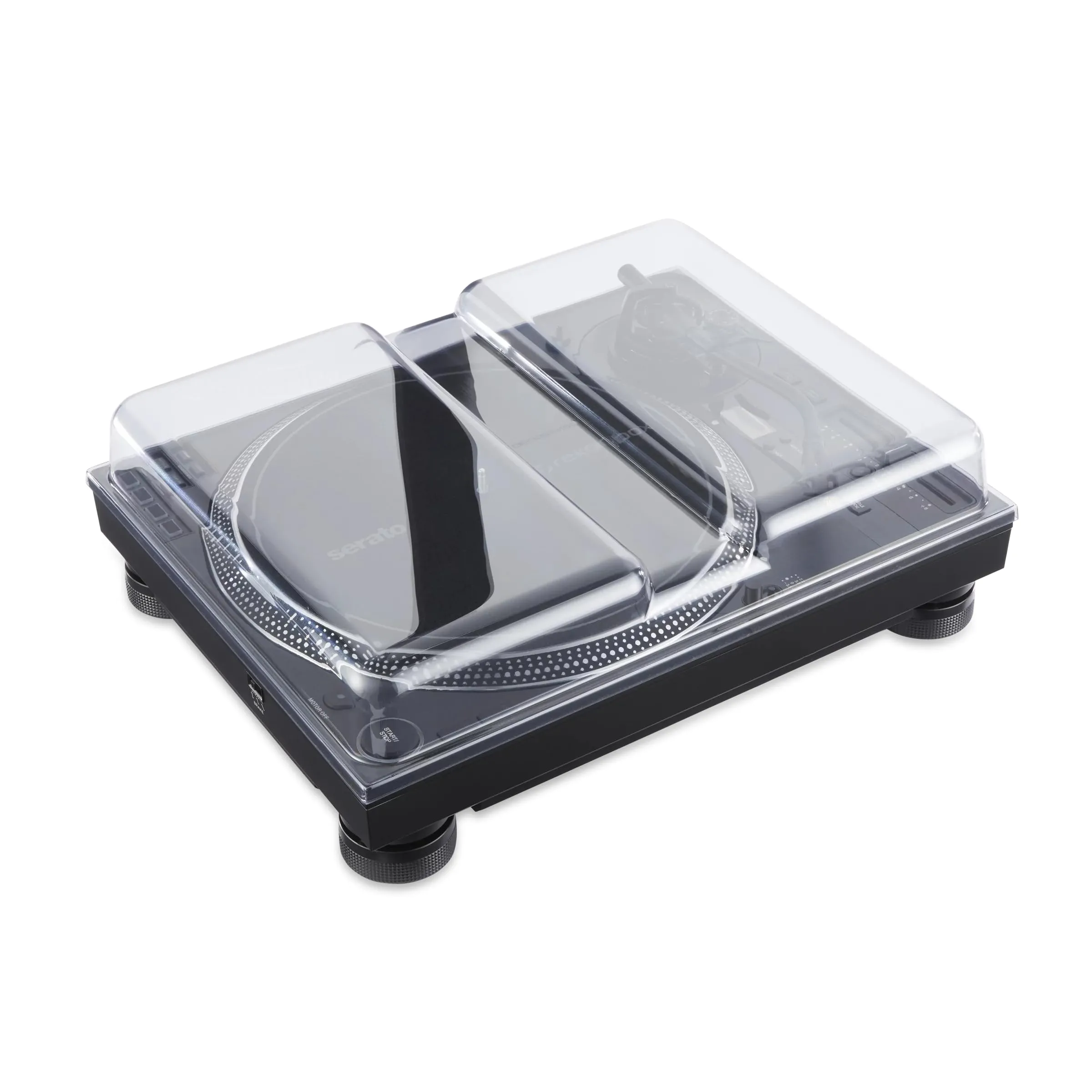 Decksaver DS-PC-SL1200 Polycarbonate Turntable Cover for Technics SL1200/1210 and Pioneer DJ PLX-1000