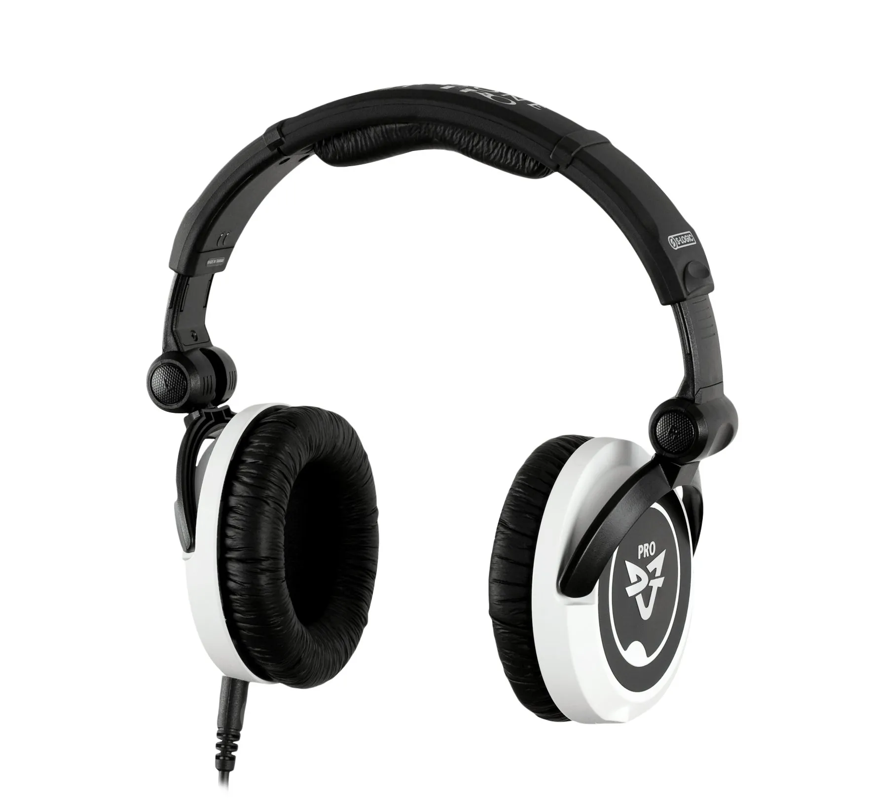 DJ1 PRO S-Logic Surround Sound Professional Closed-Back DJ Headphones with Transport Box