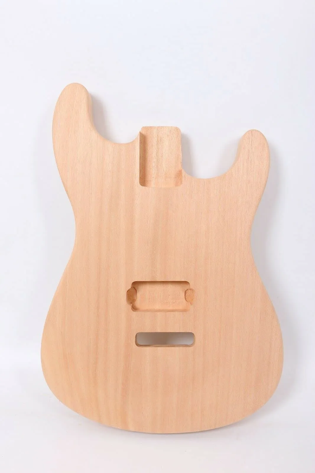 Electric Guitar Body Blank Mahogany Wood Unfinished for DIY Guitar Projects