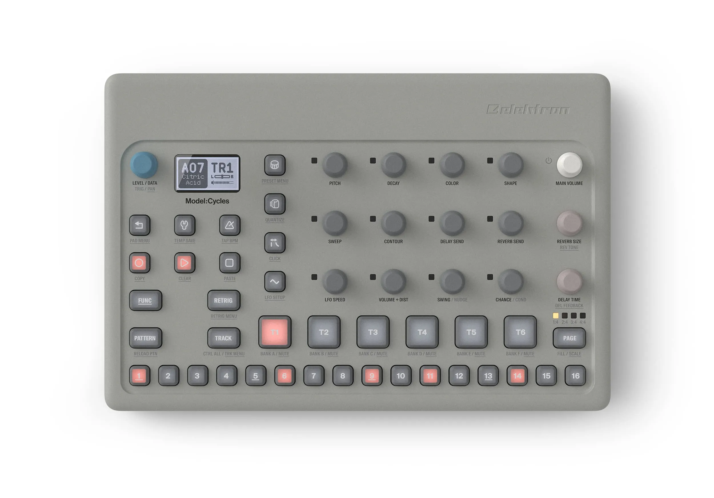 Elektron Model:Cycles 6-Track FM Groove Box - Lightweight, 6 Unique Machines, Intuitive Controls