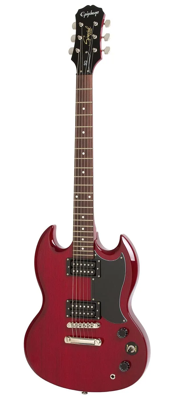 Epiphone SG Special Electric Guitar, Cherry - Classic Tone, LockTone Bridge, SlimTaper Neck