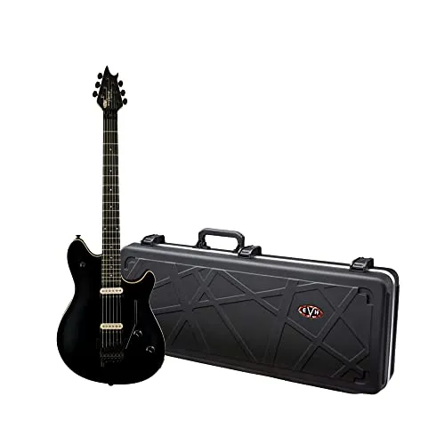 EVH Wolfgang Special 6-String Electric Guitar Stealth Black Bundle with Hard Case Right-Handed