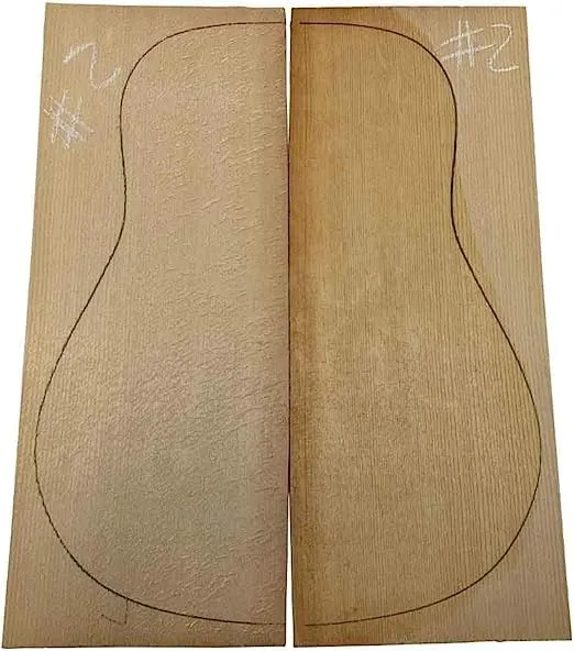 Exotic Wood Zone Sitka Spruce Dreadnought Guitar Tops 21.65'x8.5' Luthier Tonewood