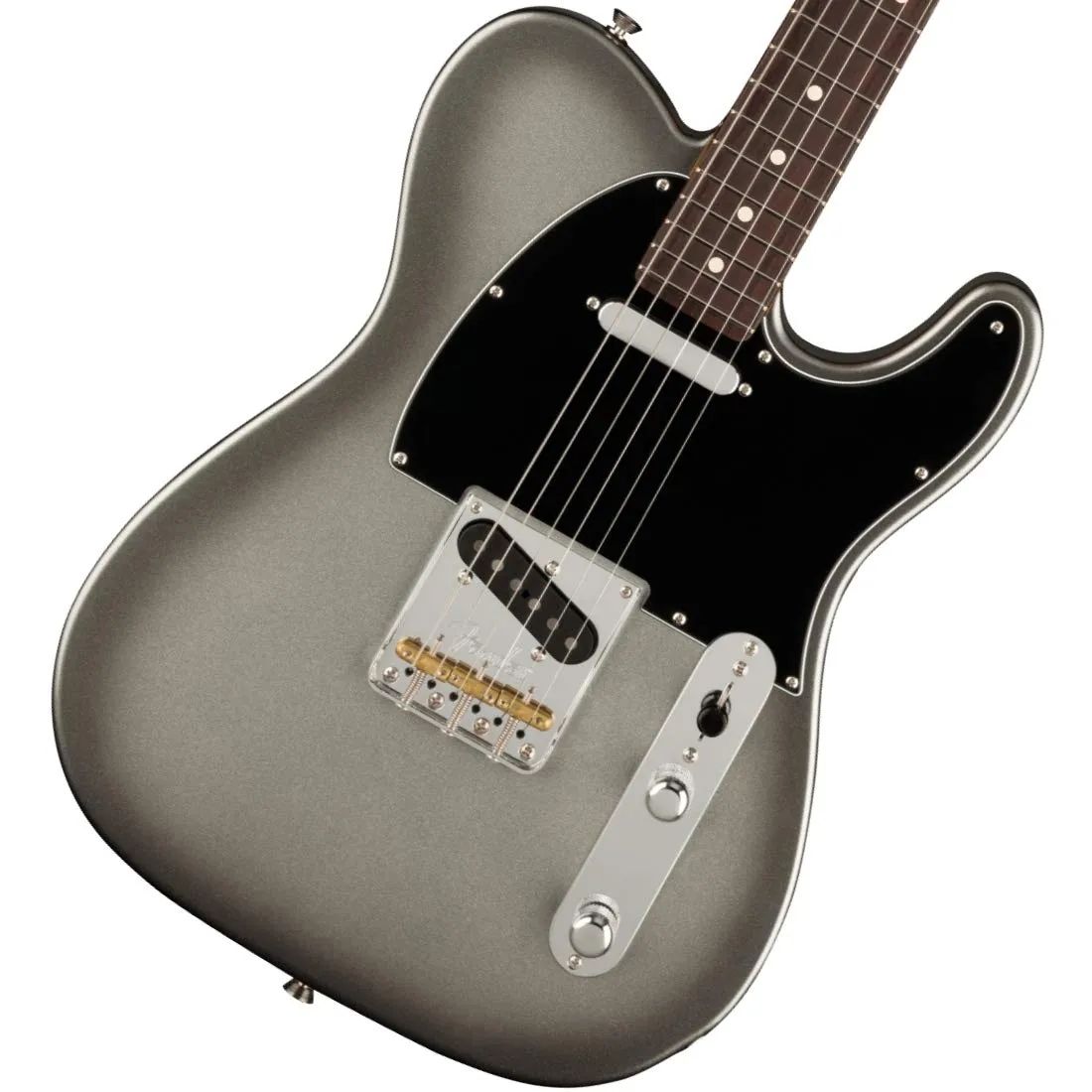 Fender 6 String Solid-Body Electric Guitar - Mercury, Right-Handed with Rosewood Fingerboard