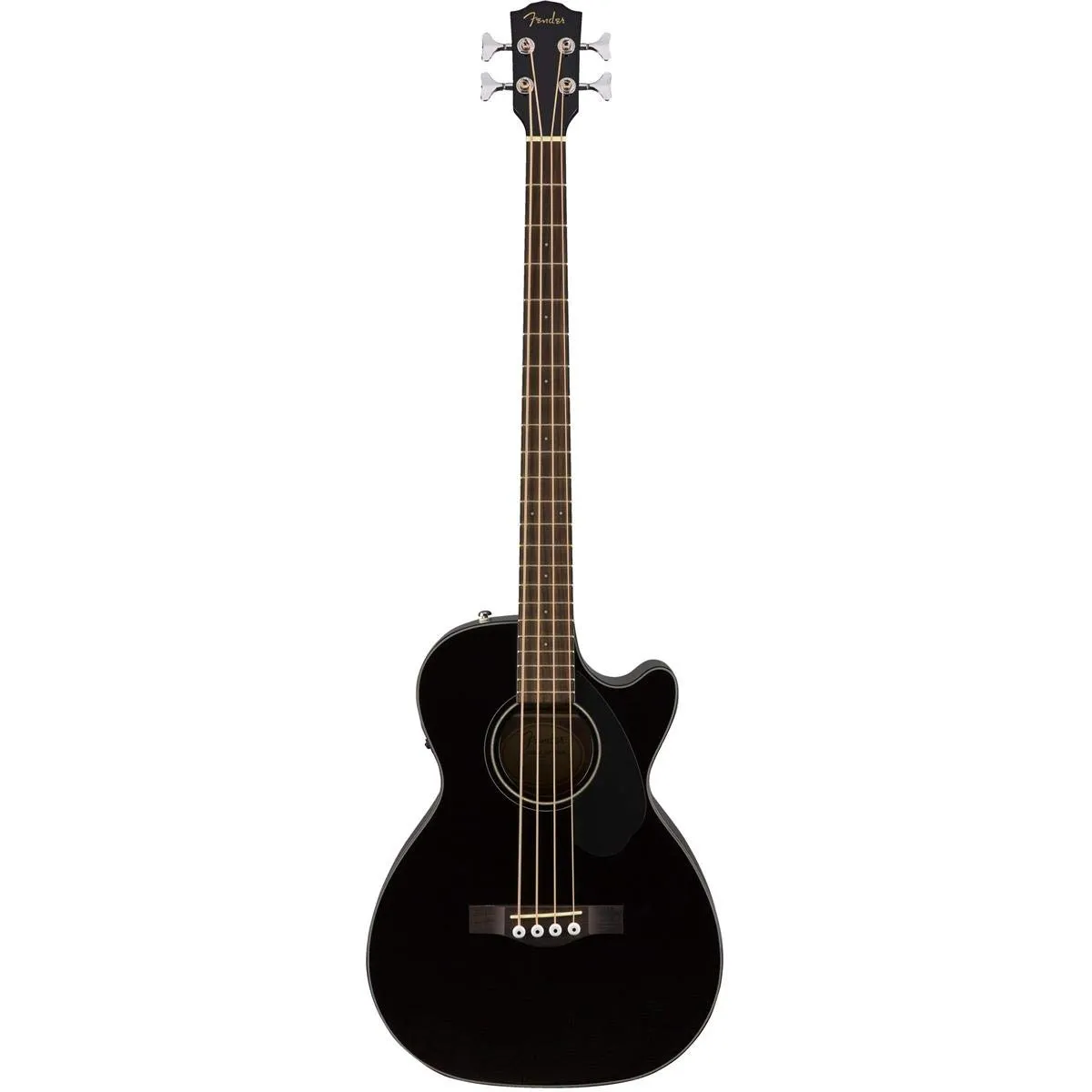 Fender Acoustic Bass Guitar 4-String with Fishman Pickup, Mahogany Body, Walnut Fingerboard