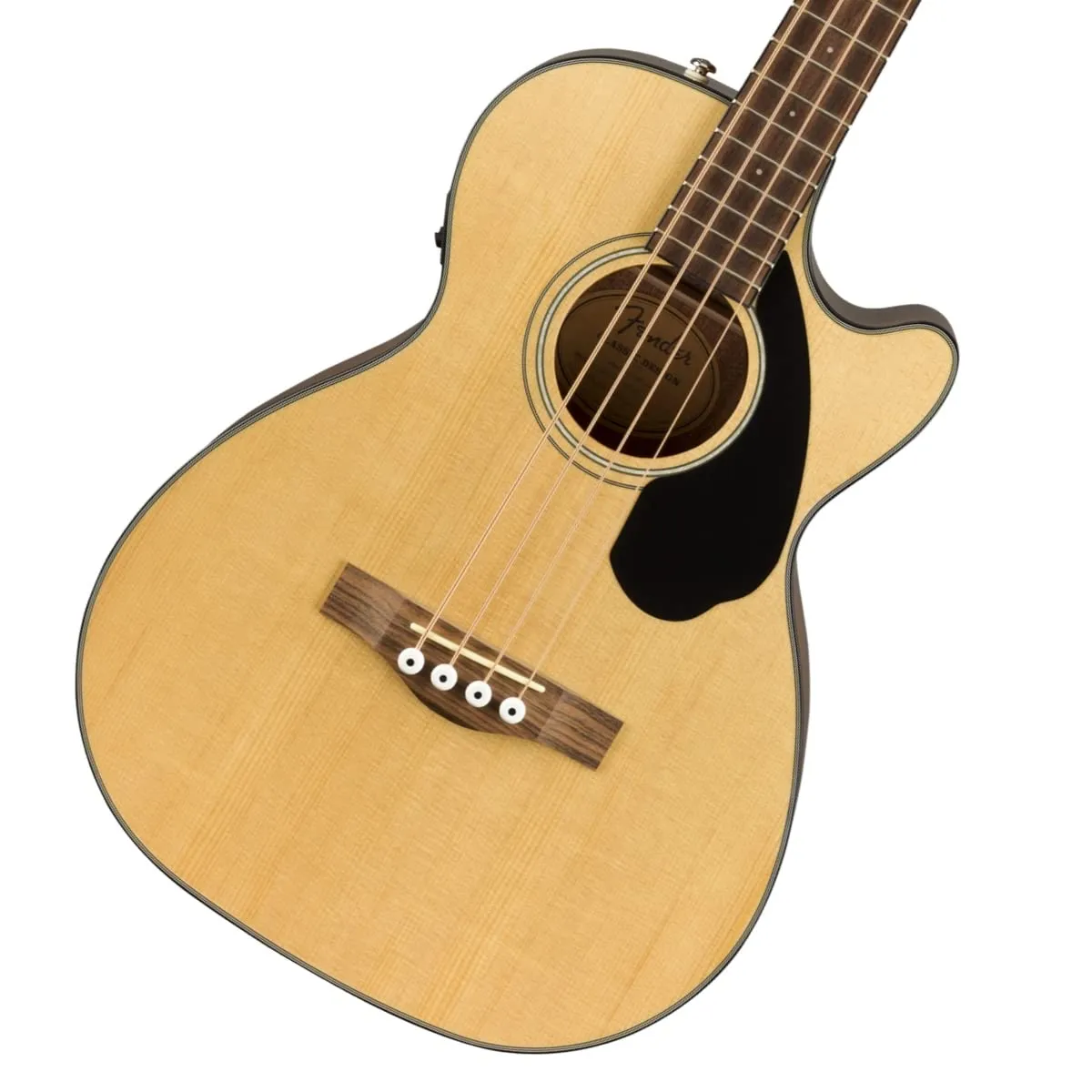 Fender CB-60SCE Acoustic Bass Natural with Laurel Fingerboard and 2-Year Warranty