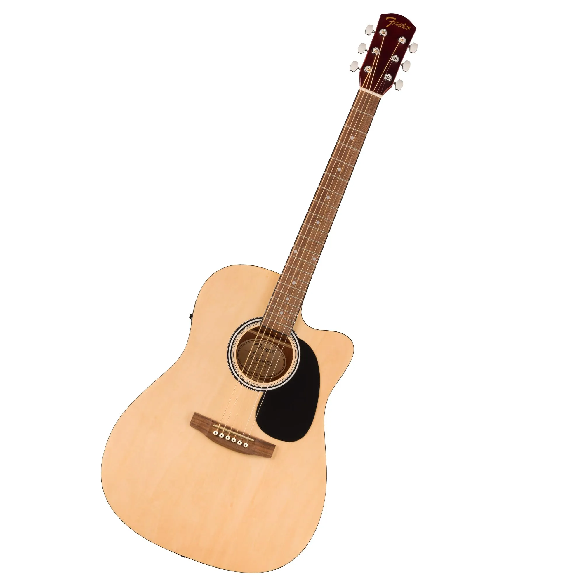 Fender FA-25CE Dreadnought Acoustic Electric Guitar, Beginner Friendly, Natural Finish, 2-Year Warranty