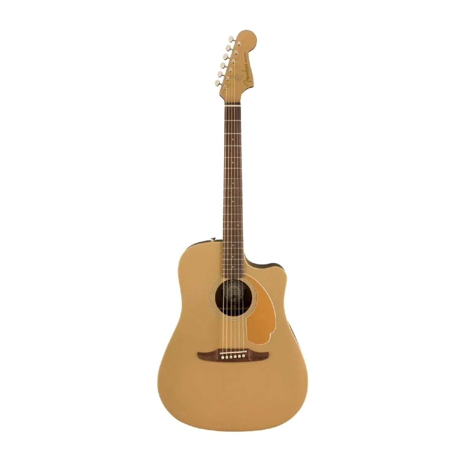 Fender Redondo Player Acoustic Guitar, Bronze Satin, Walnut Fingerboard, 2-Year Warranty