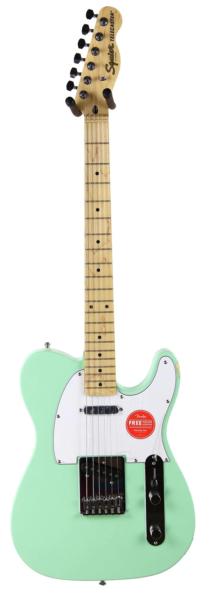 Fender Squier Affinity Telecaster Electric Guitar - Limited Edition Surf Green, Lightweight Body