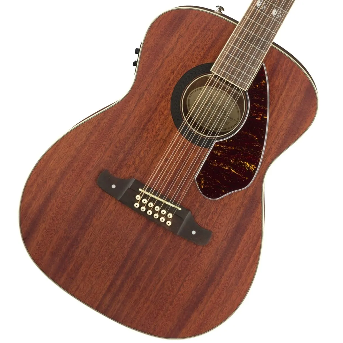 Fender Tim Armstrong Hellcat 12-String Concert Acoustic Guitar - Natural, Walnut Fingerboard