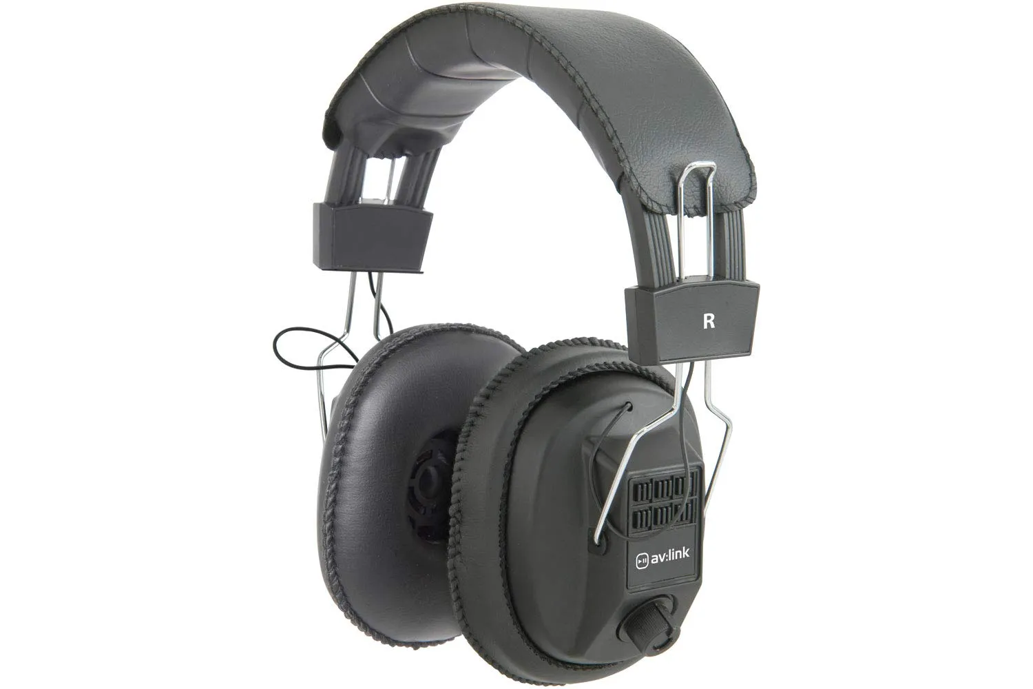 Full-Sized Hi-Fi Headphones with Independent Volume Controls, Adjustable Earpads, Mono/Stereo Switch