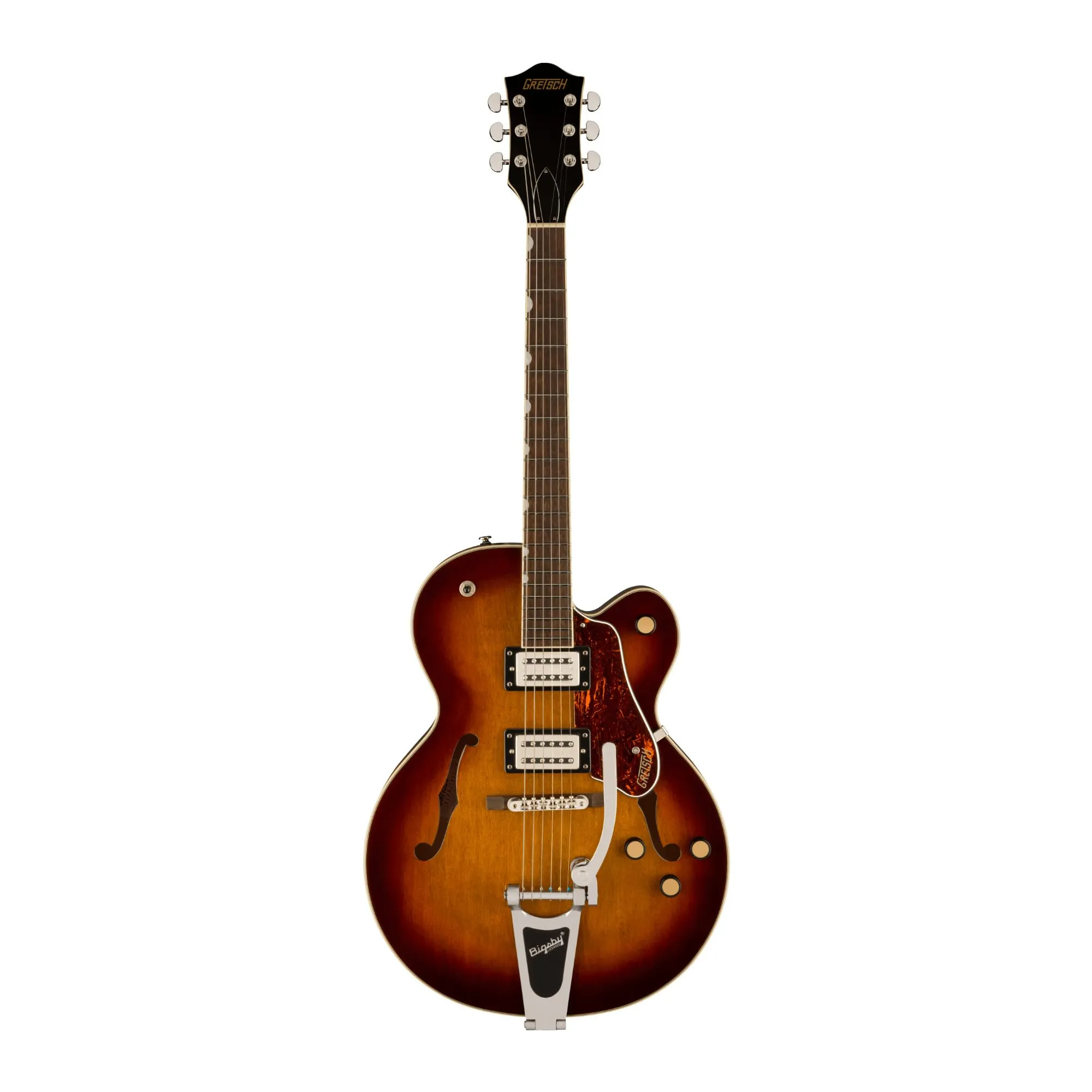 Gretsch G2420T Streamliner Electric Guitar, Havana Burst, Arched Maple Body, BroadTron BT-3S Pickups