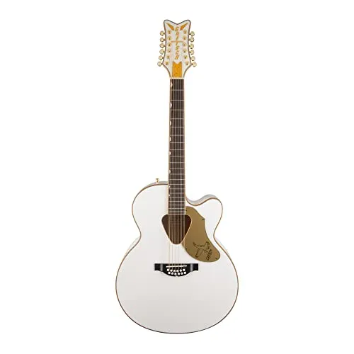 Gretsch G5022CWFE-12 Rancher Falcon 12-String Acoustic-Electric Guitar Right-Handed White