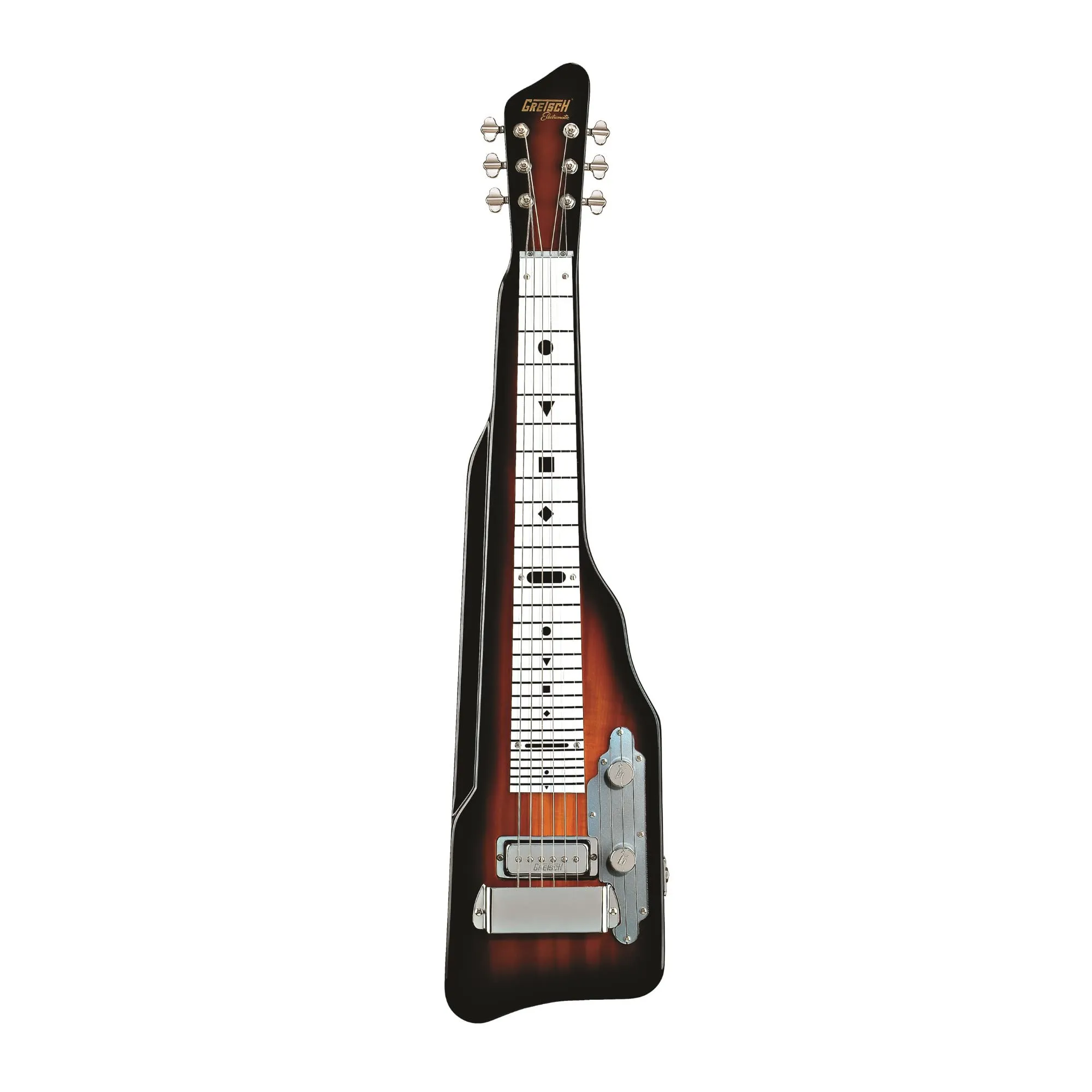 Gretsch G5700 Electromatic Lap Steel - Tobacco Finish, Chrome Pickup, Art Deco Controls