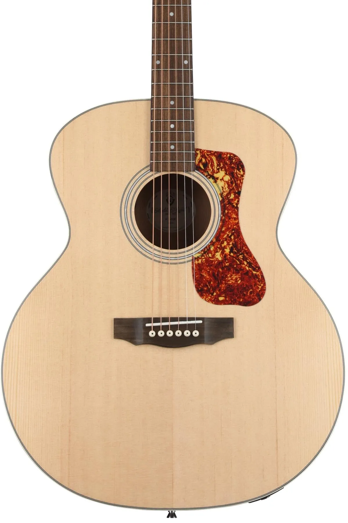 Guild Guitars F-240E Acoustic-Electric Jumbo Guitar - Natural, Affordable Tone Cannon