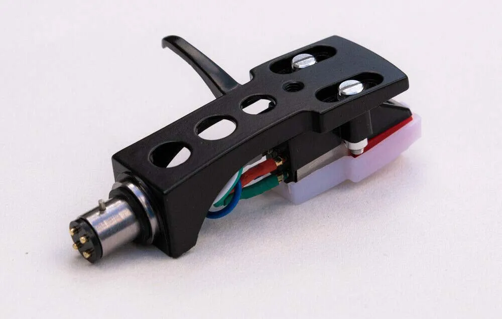 High-Performance Black Tonearm Headshell with M27BS Cartridge for Pioneer Turntables