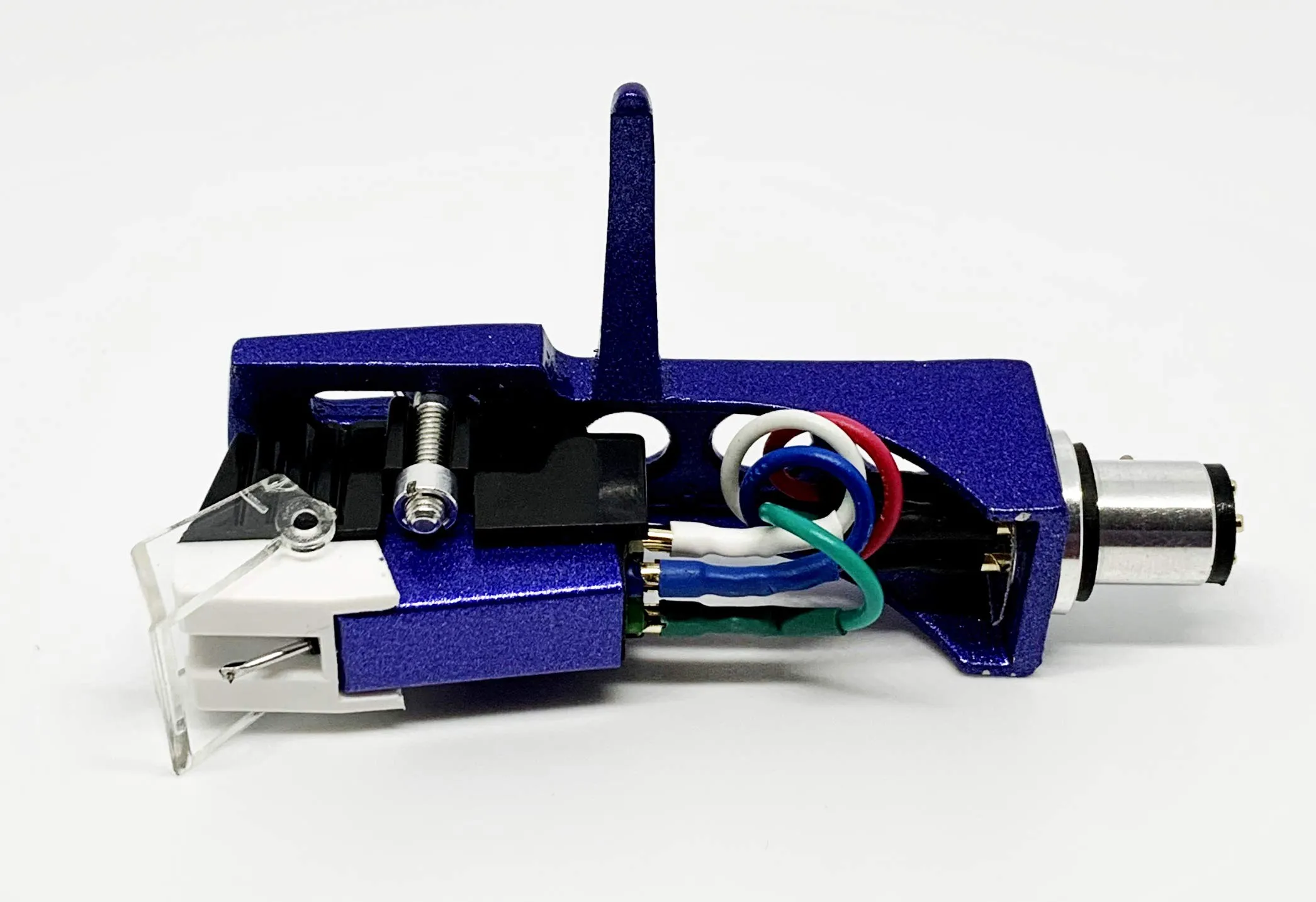 High-Quality Blue Headshell and Cartridge with Diamond Stylus for Pioneer Turntables