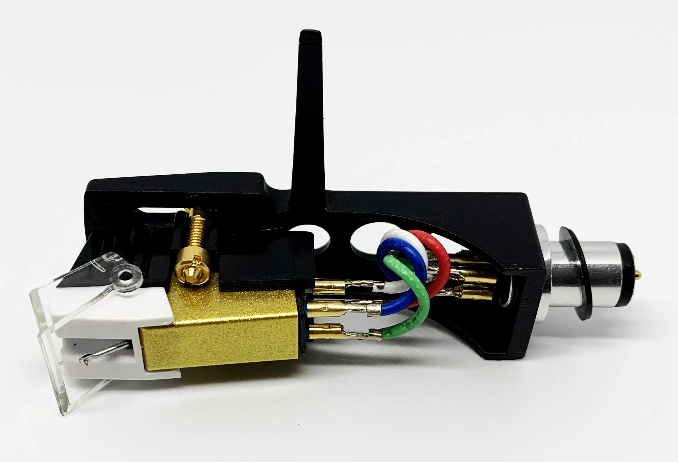 High-Quality Moving Magnet Cartridge and Black Headshell for Stanton Turntables, Easy Install