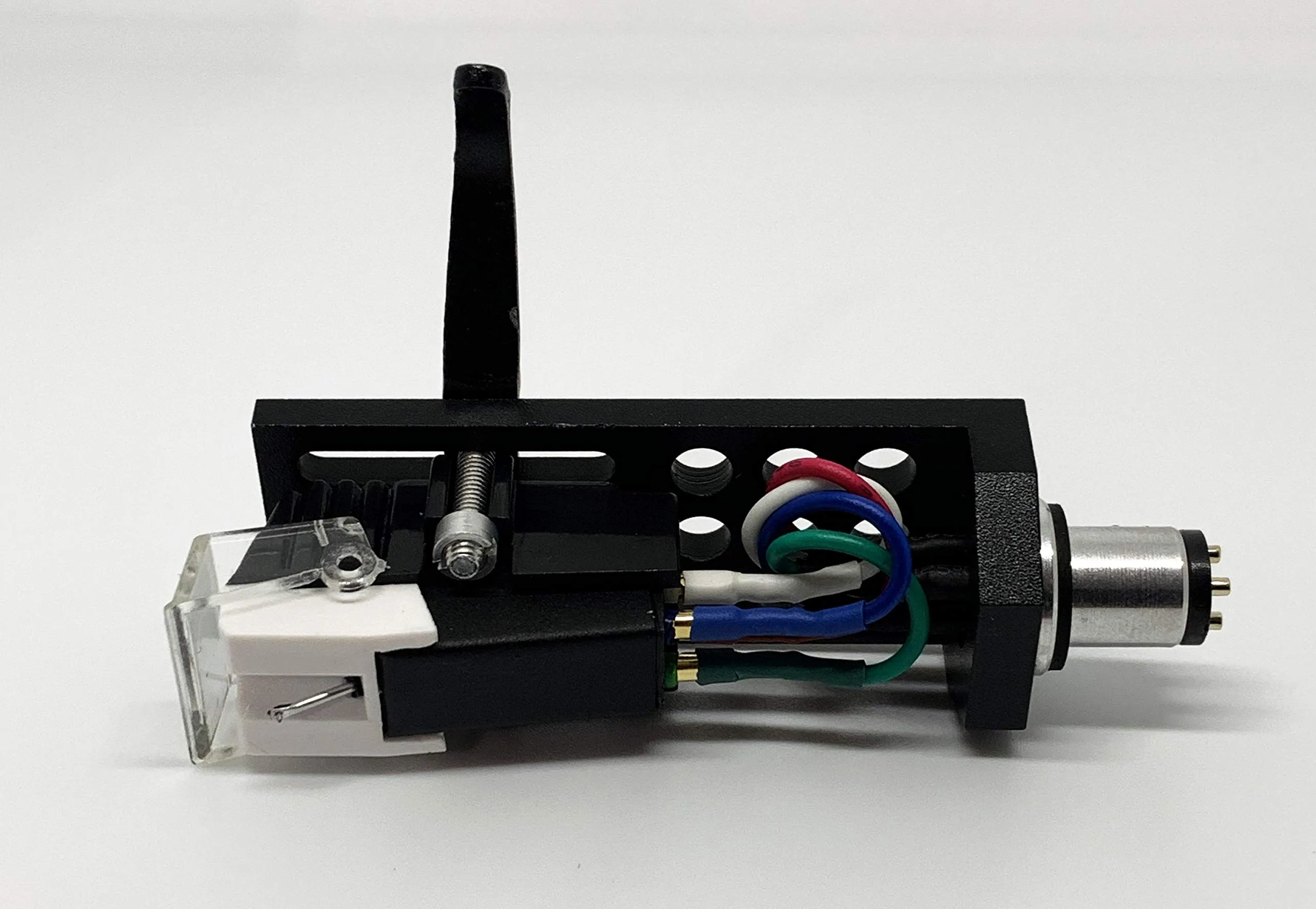 High-Quality Pfanstiehl Cartridge and Stylus Set with Black Headshell for Hitachi Turntables