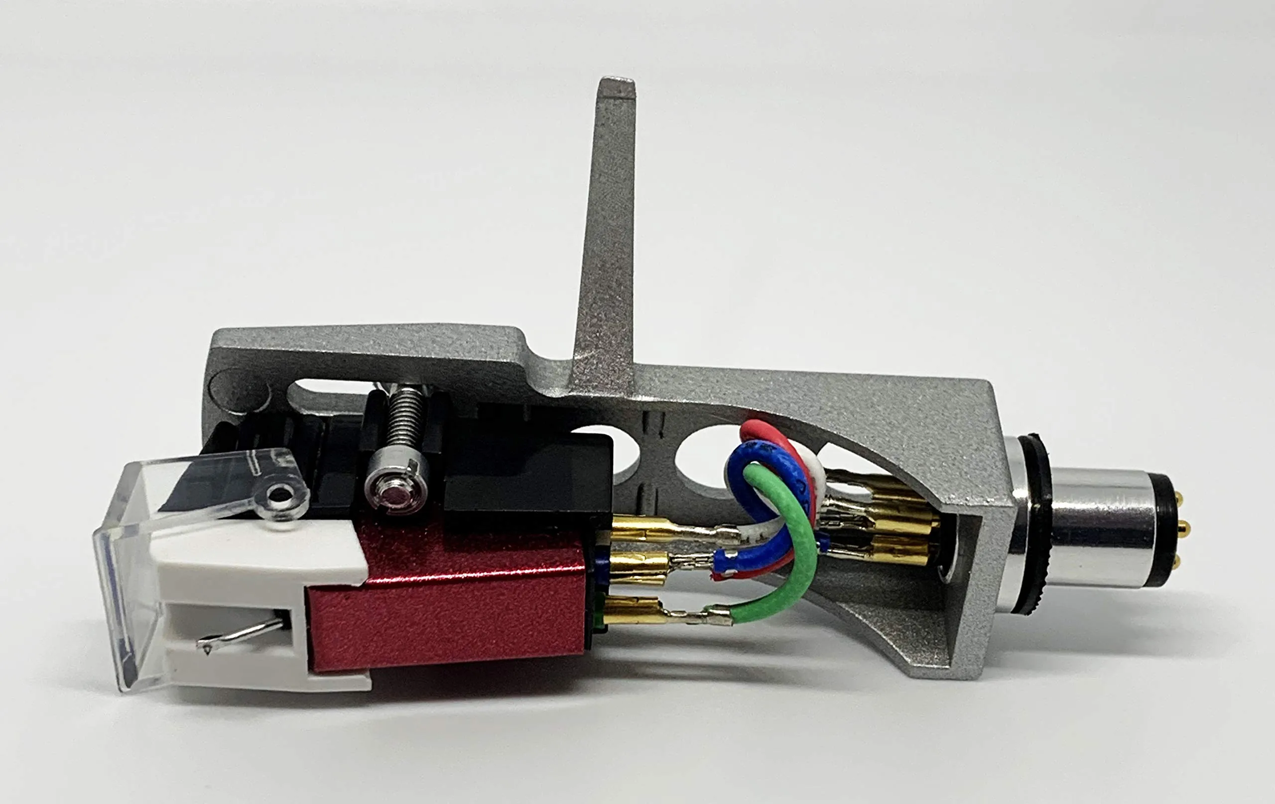 High-Quality Pfanstiehl Cartridge and Stylus with Silver Headshell for Pioneer Turntables