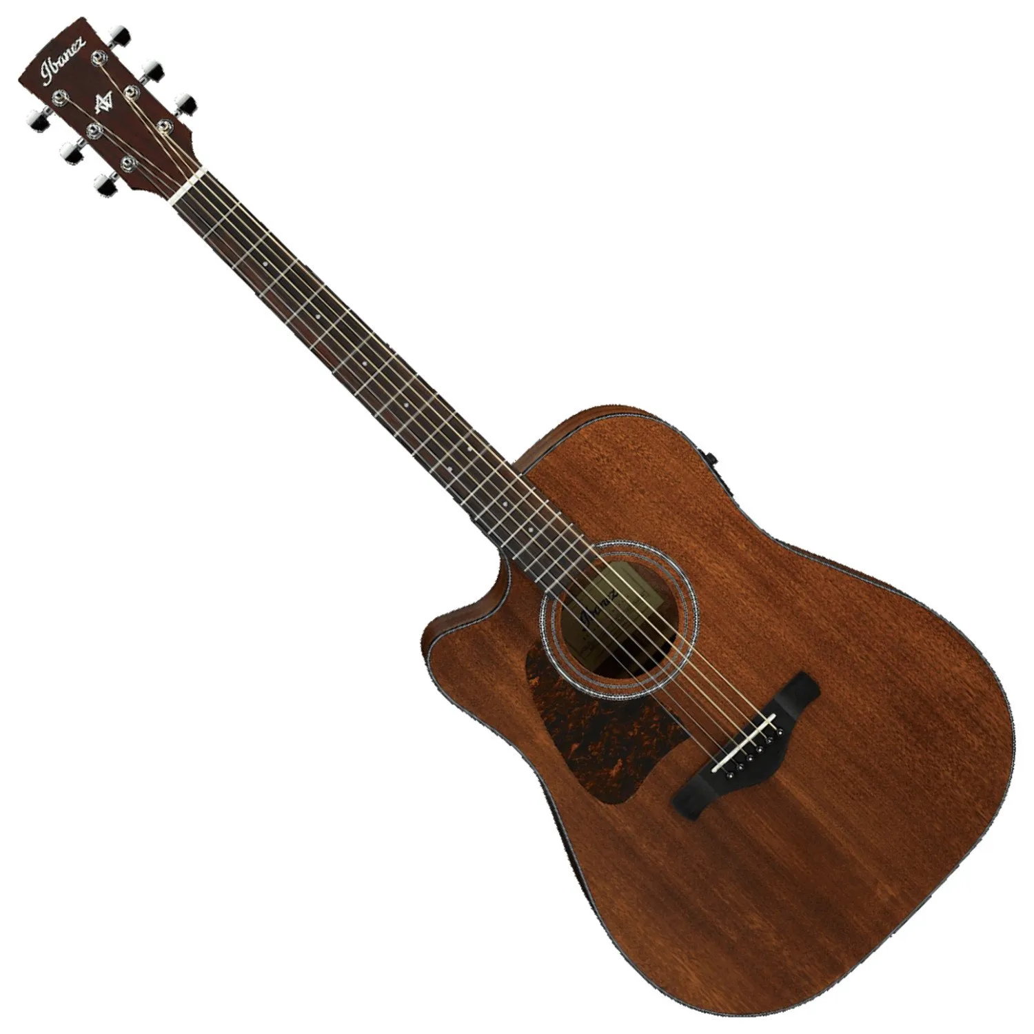 Ibanez AW54LCEOPN Artwood Dreadnought Acoustic Electric Guitar Lefty Open Pore Natural Finish