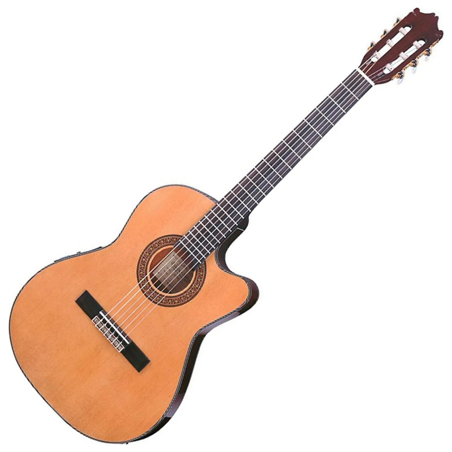 Ibanez GA5TCE Classical Acoustic-Electric Guitar - Spruce Top, Mahogany Body, Thin Line Design