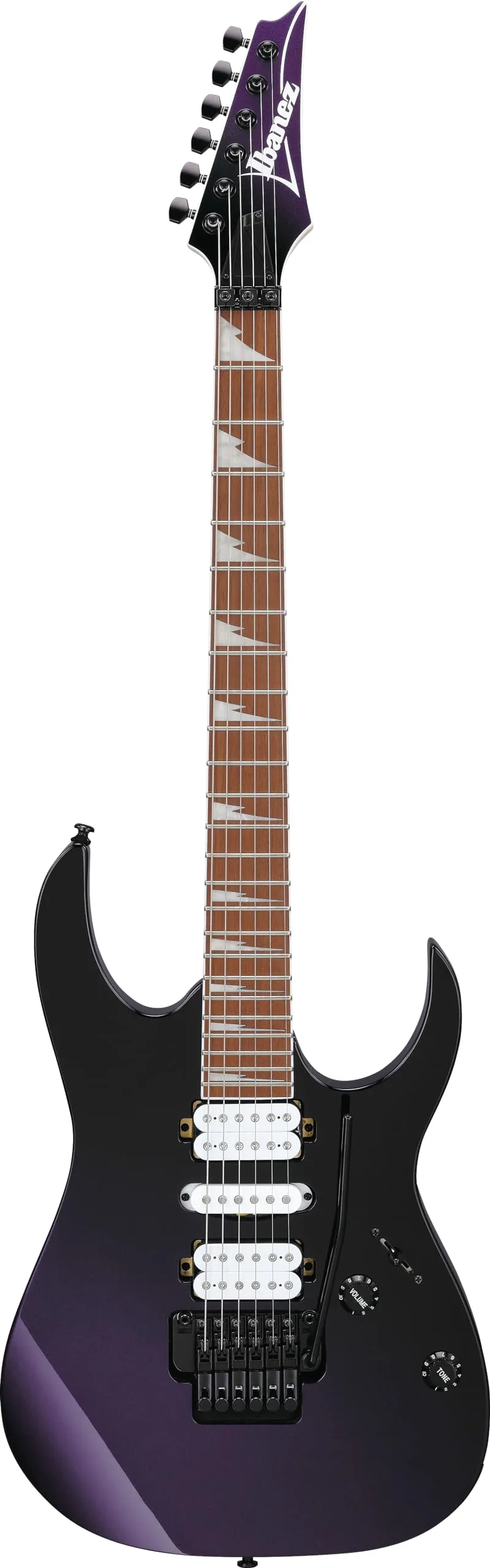 Ibanez RG470DX Electric Guitar - Midnight, HSH Pickup, Jatoba Fingerboard, Double-Locking Tremolo