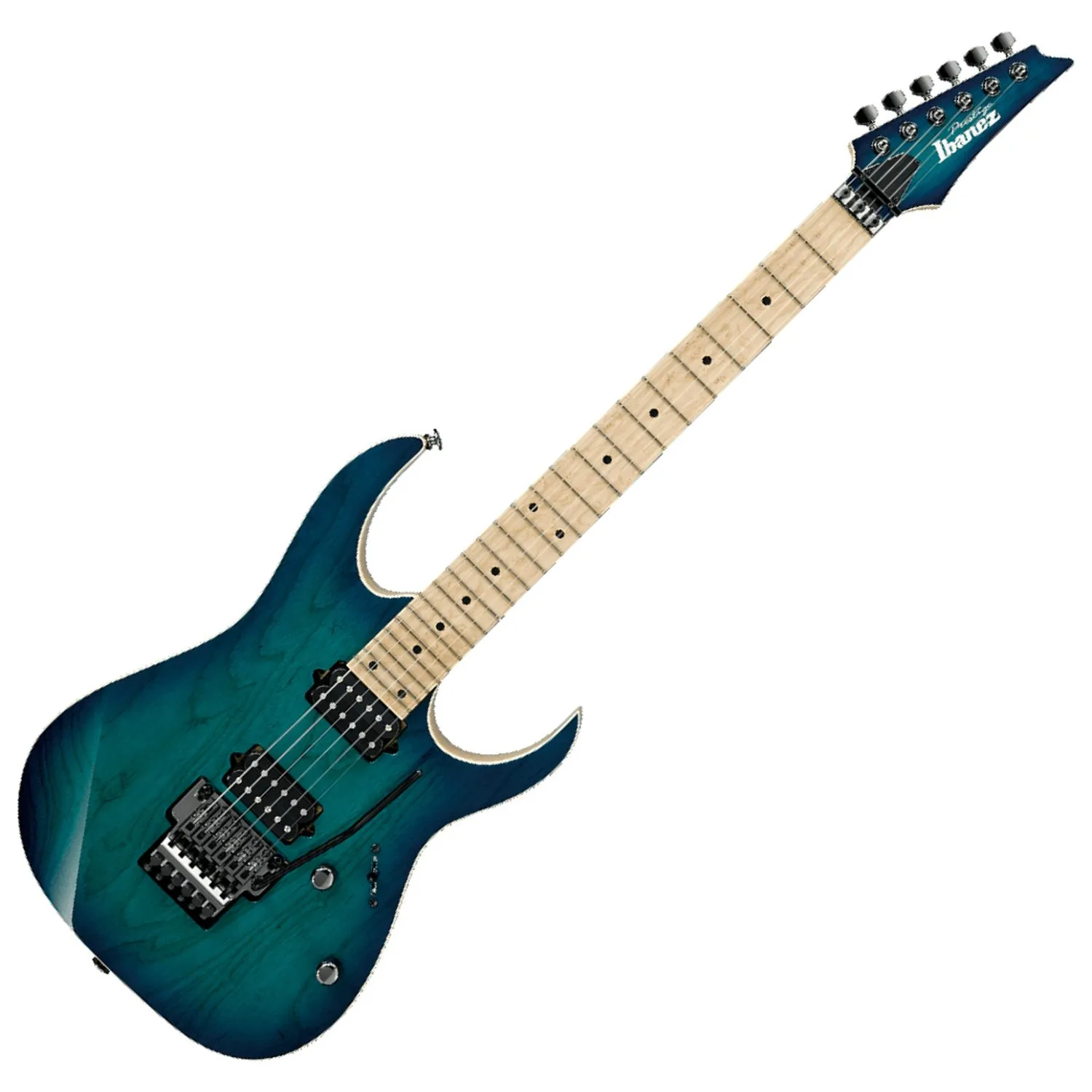 Ibanez RG652AHM NGB Nebula Green Burst Electric Guitar with Case - Prestige Series