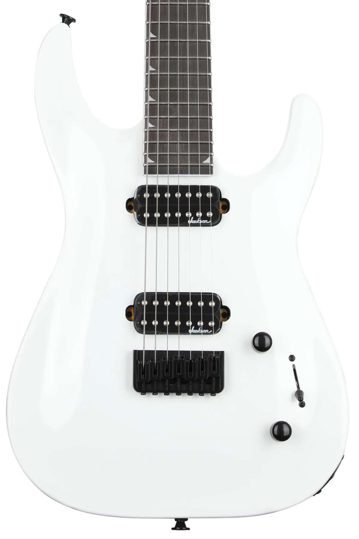 Jackson JS Series Dinky JS32-7 Snow White 7-String Electric Guitar with Amaranth Fingerboard