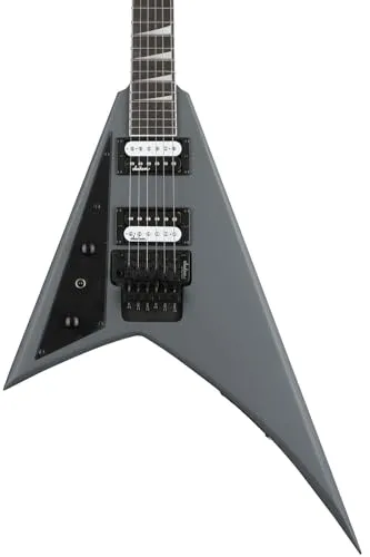 Jackson JS Series Rhoads JS32 Left-Handed Electric Guitar - Satin Gray, Amaranth Fingerboard