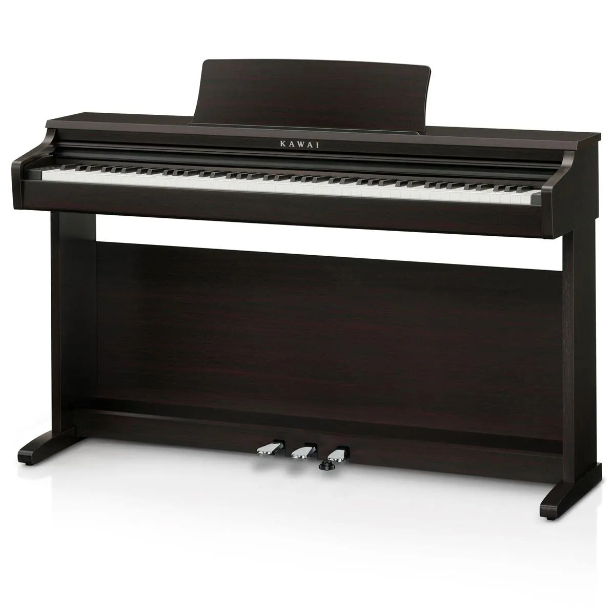 Kawai KDP120 Digital Home Piano - 88-key Premium Rosewood with Responsive Hammer Action