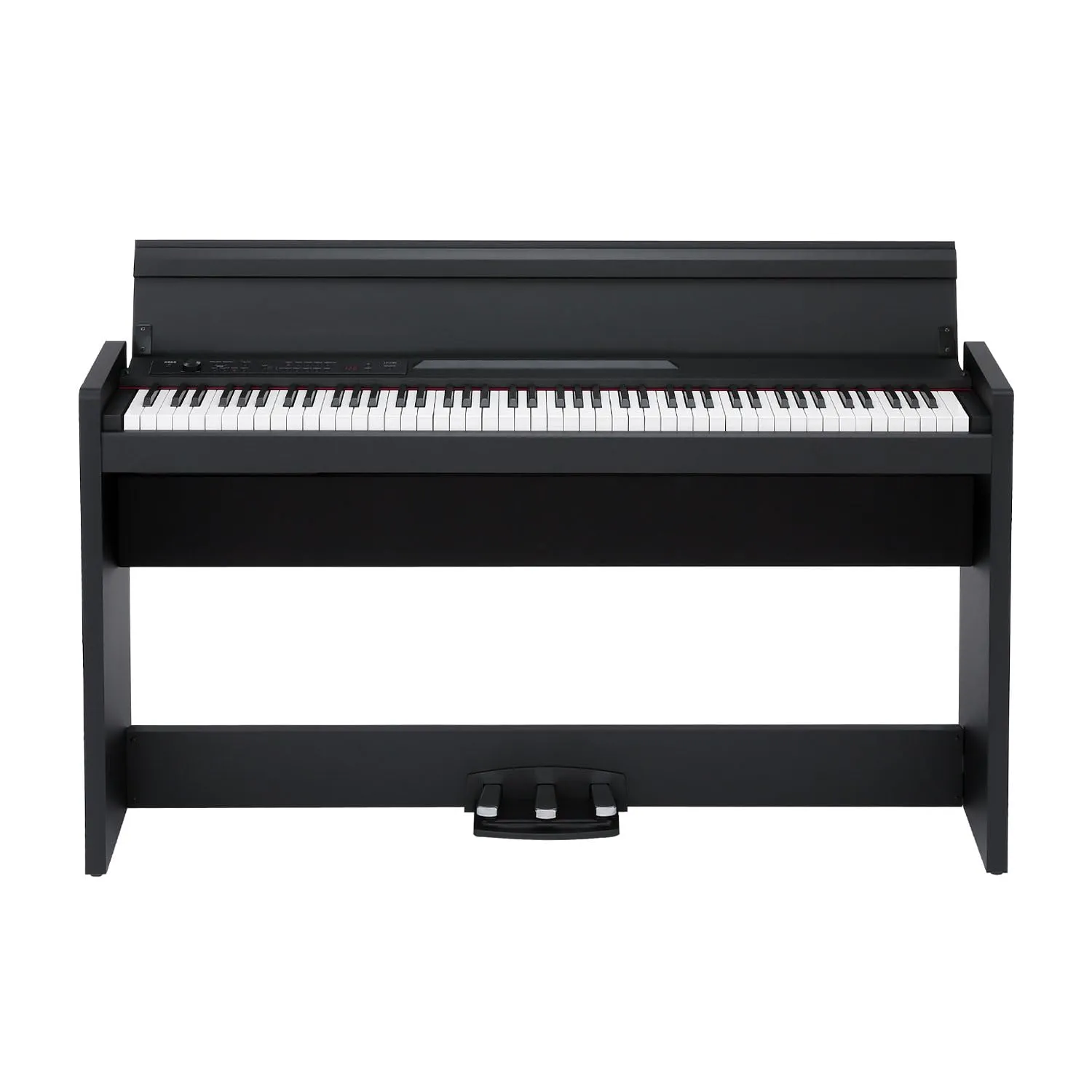 KORG LP-380U Digital Home Piano with 88-Key Weighted Keyboard & Built-in Speakers, Black