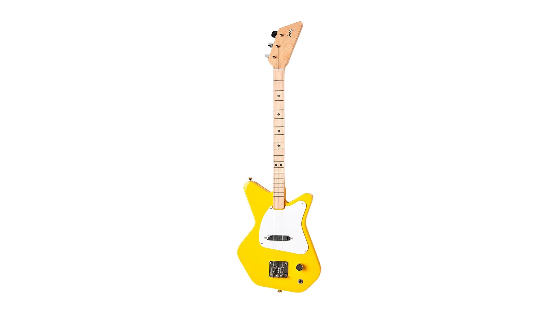 Loog Pro Electric Kids Guitar 6+ with Learning App & Lessons – Easy 3-String Design