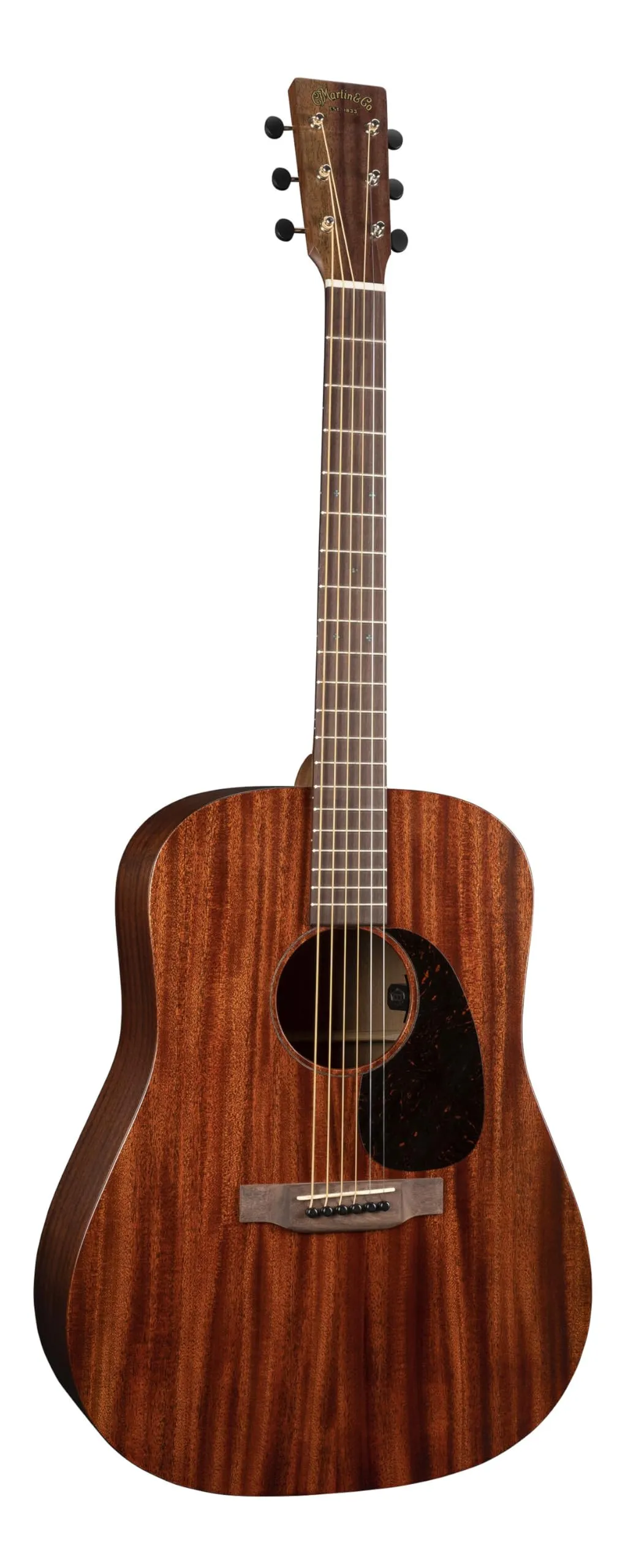 Martin D-15E Dreadnought Acoustic-electric Guitar - Natural, Mahogany Top, Katalox Fingerboard