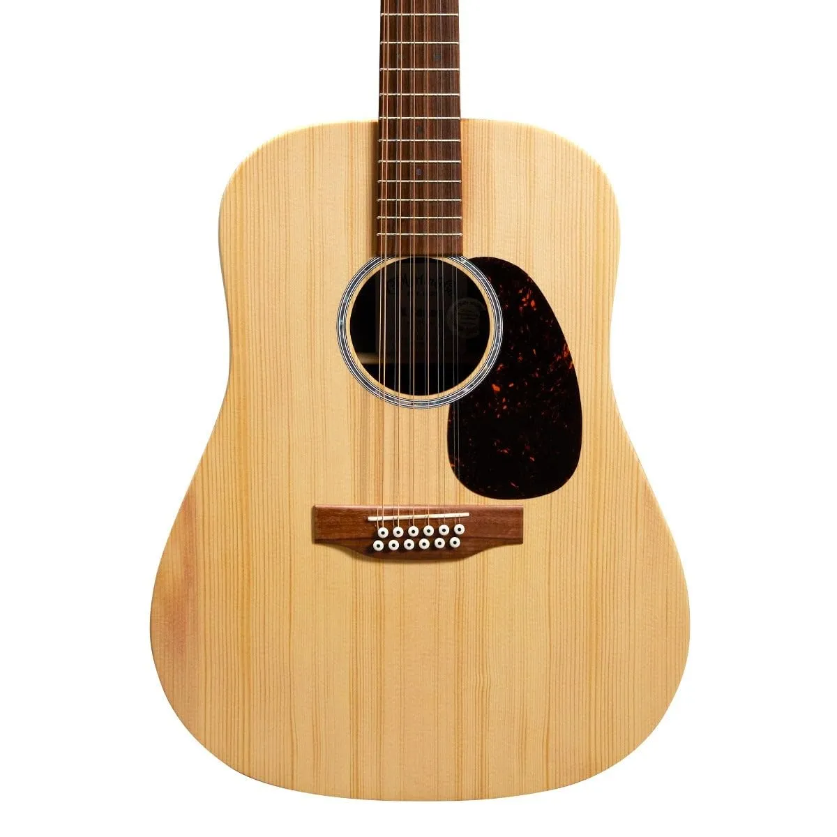 Martin D-X2E 12-string Acoustic-electric Guitar - Brazilian Rosewood Pattern, Spruce Top, HPL Back