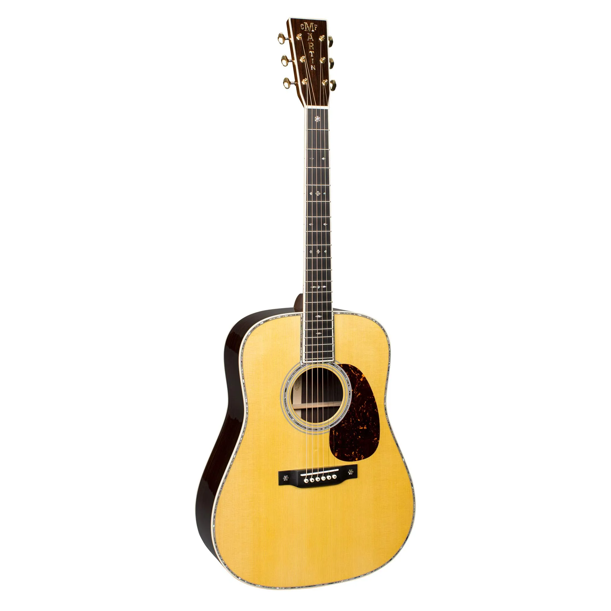 Martin Guitar D-42 Standard Series Acoustic, Hand-Built with Authentic Wood, Natural Finish