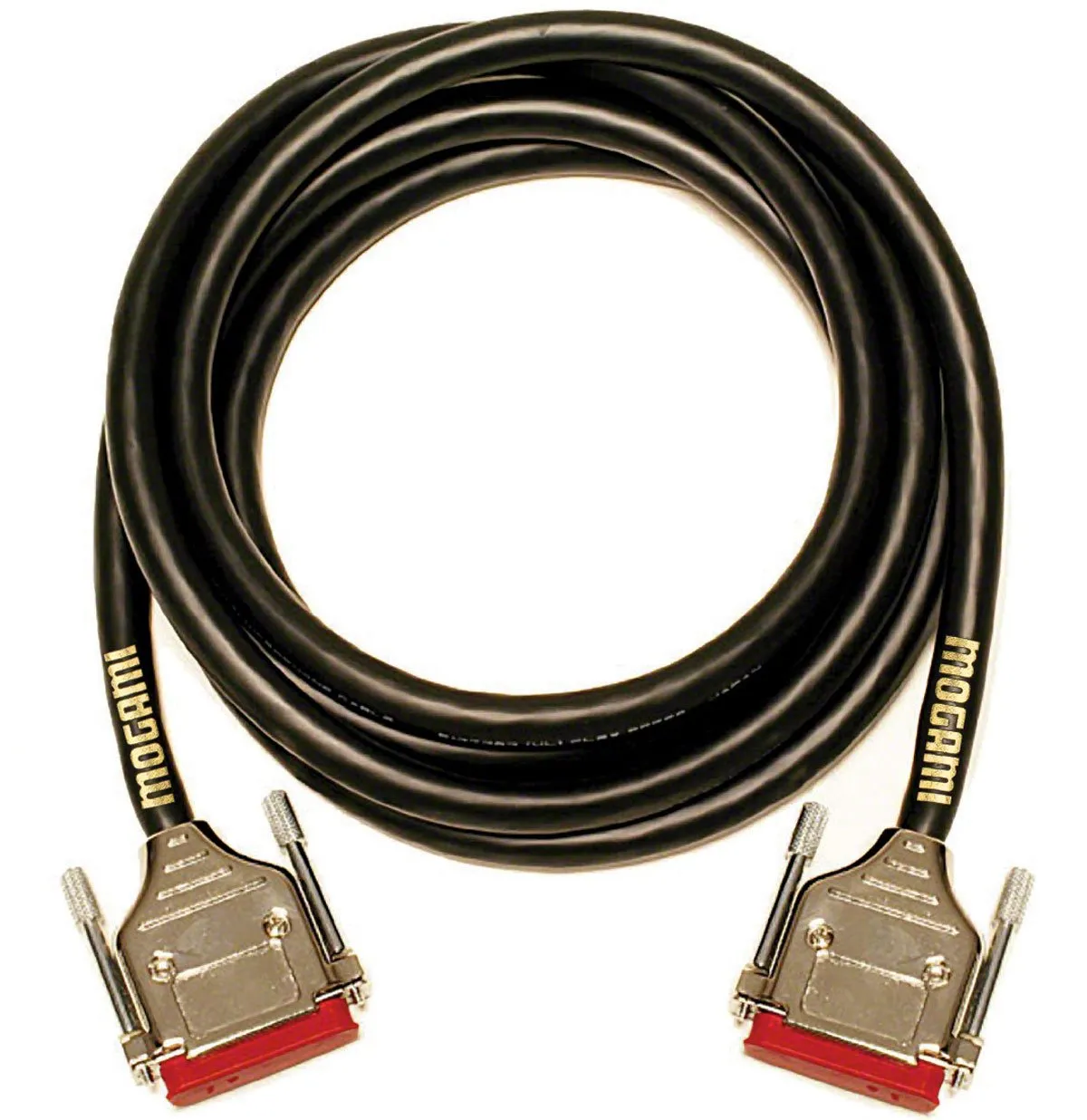 Mogami Gold DB25-DB25 10ft Analog Interface Cable - Low Capacitance, Ultra-High Density Shielding