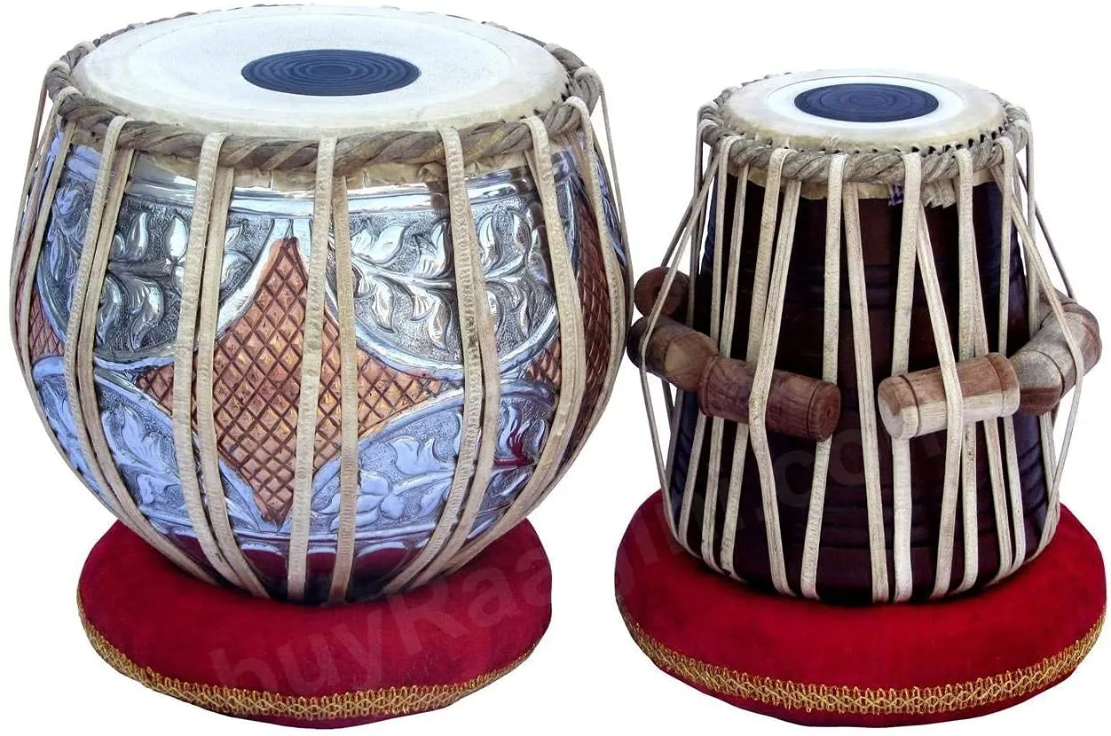 MUSICALS Tabla Drum Set - Concert Quality Copper Bayan & Sheesham Dayan, 4.5kg, Tuneable