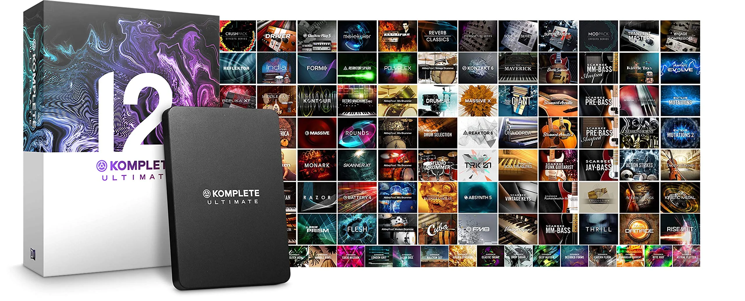 Native Instruments Komplete 12 Ultimate Update Software Suite with 100+ Instruments & Effects