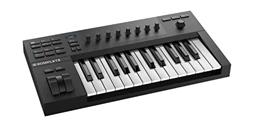 Native Instruments Komplete Kontrol A25 49-Key MIDI Controller with OLED Display and Knobs