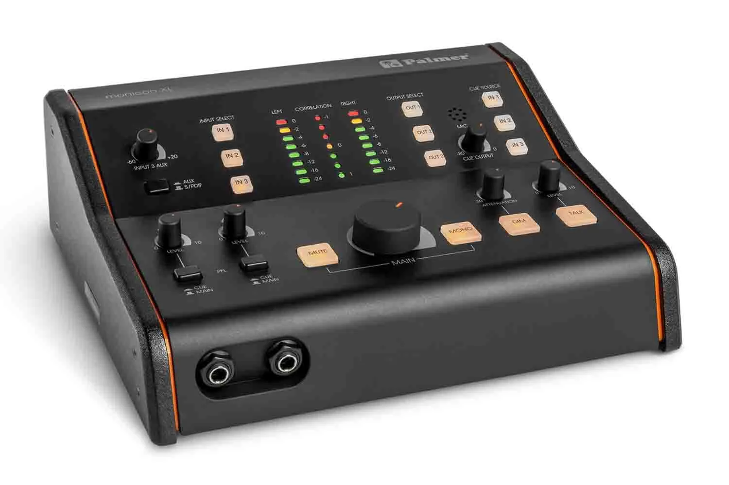 Palmer MONICON XL DJ Controller with Latency-Free Analogue Signal Path and Customizable Features