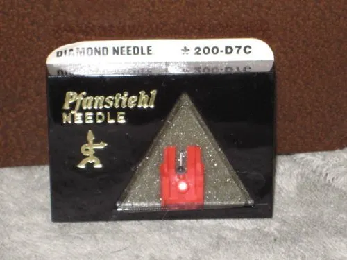 Pfanstiehl 200-D7C Diamond Phonograph Needle for Audio Technica ATS-10, AT-10, VM8-70